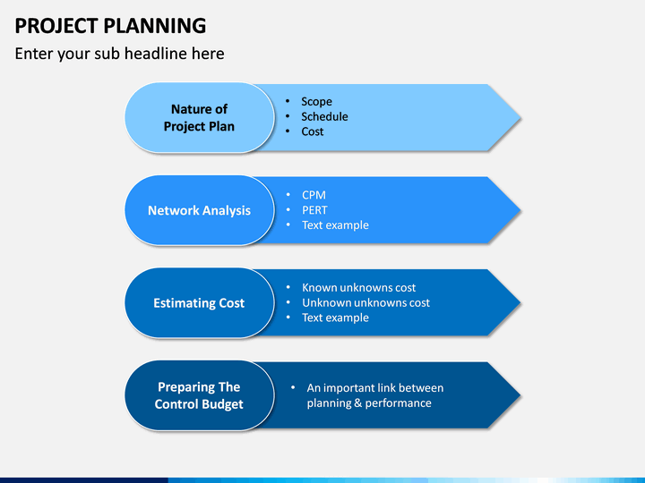 Project Planning Powerpoint Template Sketchbubble