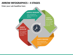 Arrow Infographics – 4 Stages PPT Slide 2