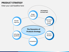 Product strategy free PPT slide 1