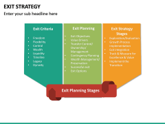 Exit Strategy PowerPoint Template | SketchBubble