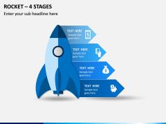 Rocket – 4 Stages PPT Slide 1