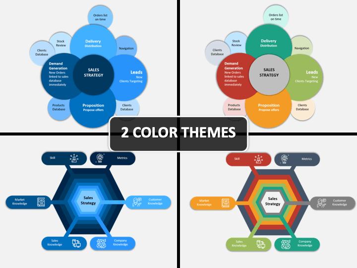 sales strategy PPT Cover Slide