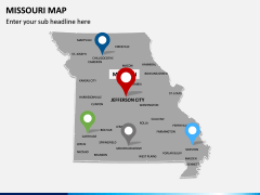 Missouri Map PPT Slide 6