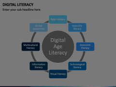 Digital Literacy PowerPoint And Google Slides Template - PPT Slides