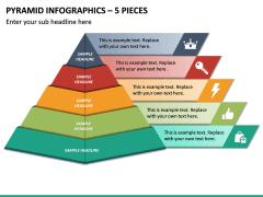 Pyramid Infographics – 5 Pieces PPT Slide 2
