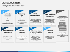 Digital Business PowerPoint Template | SketchBubble