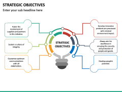 Strategic Objectives PowerPoint Template | SketchBubble