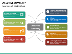 Executive Summary PowerPoint Template | SketchBubble