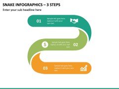 Snake Infographics – 3 Steps PPT slide 2