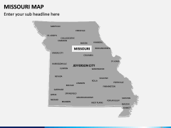Missouri Map PPT Slide 4