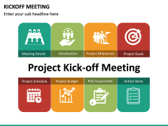 Kickoff Meeting PowerPoint Template | SketchBubble