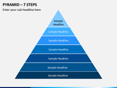 Pyramid – 7 Steps PPT Slide 1