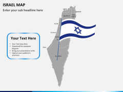 Israel Map PPT slide 18
