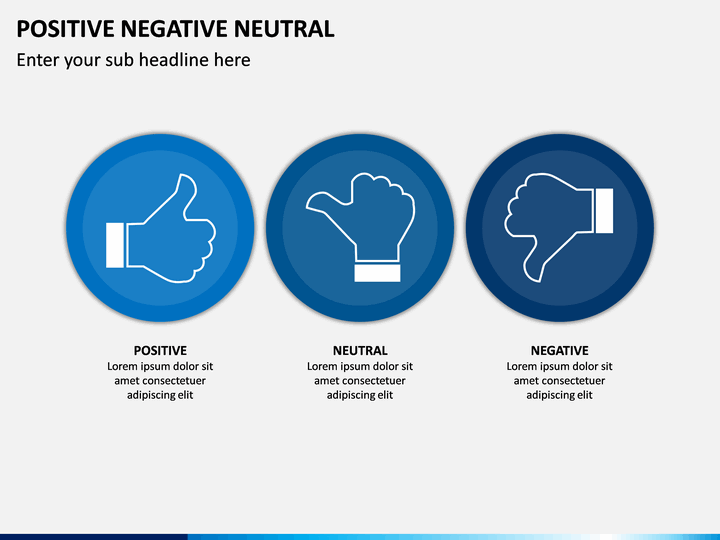 Positive Negative Neutral.