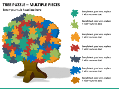 Tree Puzzle – Multiple Pieces PPT Slide 2