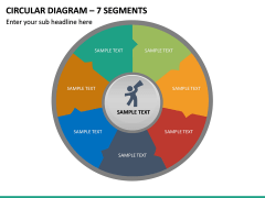 Circular Diagram – 7 Segments PPT Slide 2