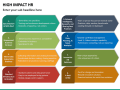 High Impact HR PowerPoint Template | SketchBubble