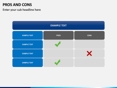 Pros And Cons Powerpoint Template 