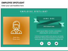 Employee Spotlight PowerPoint Template | SketchBubble