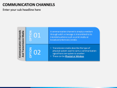 Communication Channels PPT Slide 2