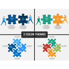 Tetris Puzzle Blocks Game Colored Icon In Powerpoint Pptx Png And Editable  Eps Format