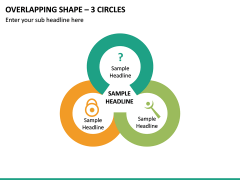 Overlapping Shape – 3 Circles PPT Slide 2