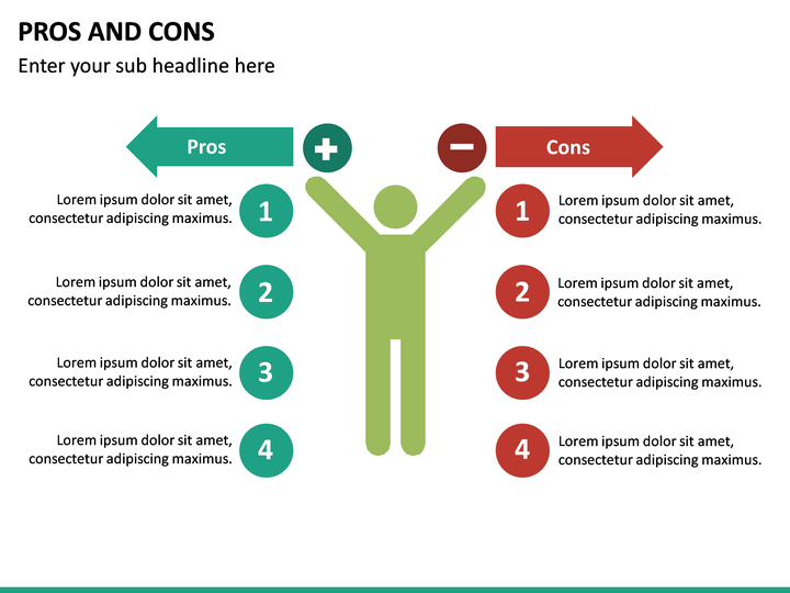 Pros And Cons Powerpoint Template Free