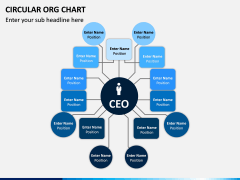 Circular ORG Chart PPT Slide 3