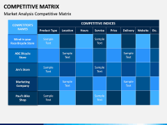 Competitive Matrix PPT Slide 5