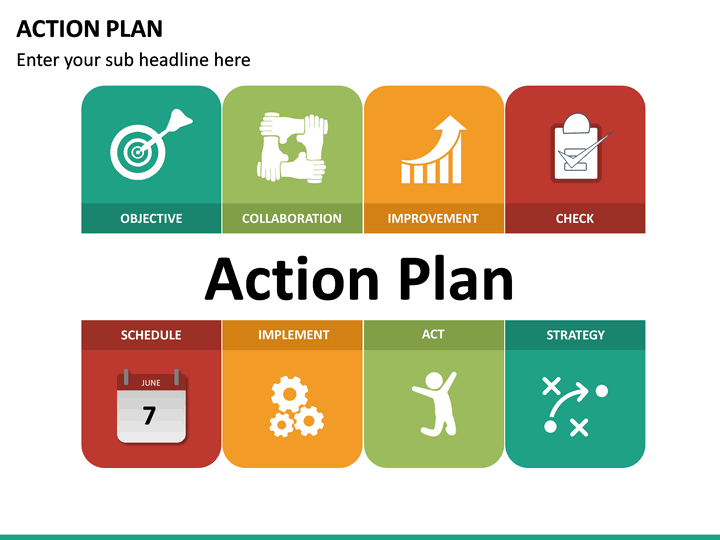 Action Plan PowerPoint Template SketchBubble