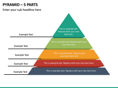 Pyramid – 5 Parts PPT Slide 2