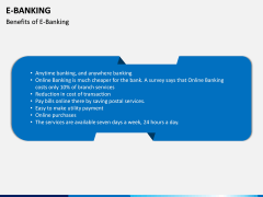 E-Banking PPT Slide 13
