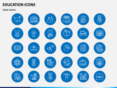 Education Icons PPT Slide 6