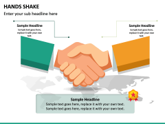 Hands Shake PPT slide 2