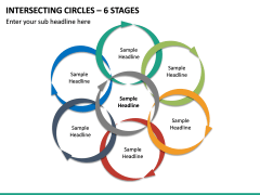 Intersecting Circles – 6 Stages PPT Slide 2