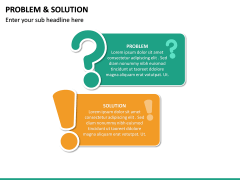 Problem And Solution Powerpoint Template 