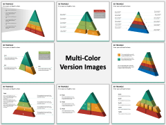 3D triangle PPT slide MC Combined
