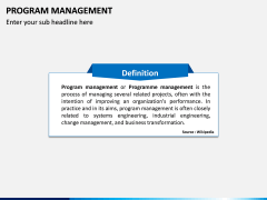 Program Management PowerPoint Template | SketchBubble