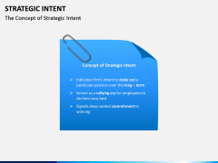 Strategic Intent PPT Slide 3