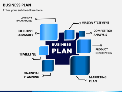 Business plan free PPT slide 1