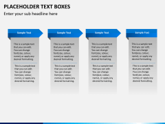 Placeholder text PPT slide 5