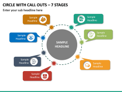 Circle With Call Outs – 7 Stages PPT Slide 2