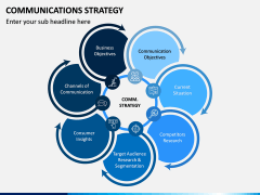 Communications Strategy PPT slide 1