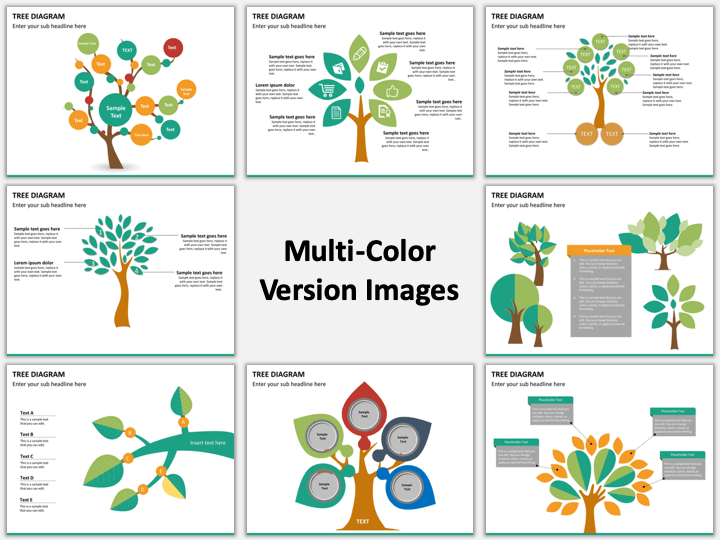 Tree Diagram for PowerPoint and Google Slides - PPT Slides