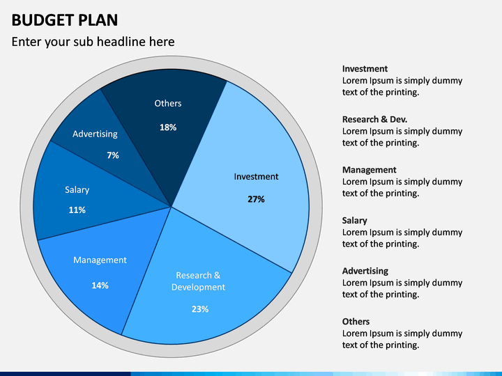 Budget Plan PowerPoint and Google Slides Template PPT Slides