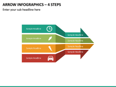 Arrow Infographics – 4 Steps PPT Slide 2