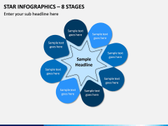 Star Infographics – 8 Stages PPT slide 1
