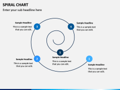 Spiral chart PPT slide 10