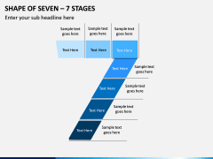Shape Of Seven – 7 Stages PPT Slide 1