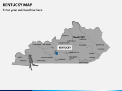 Kentucky Map PPT Slide 3